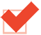 orange checkmark