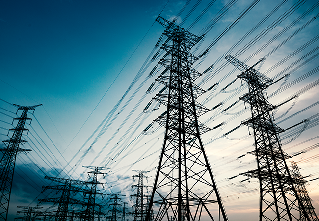 Photo of power lines