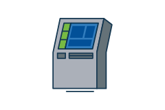 Kiosk graphic Kiosk graphic
